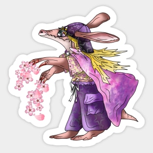 dnd aardvark sorcerer Sticker